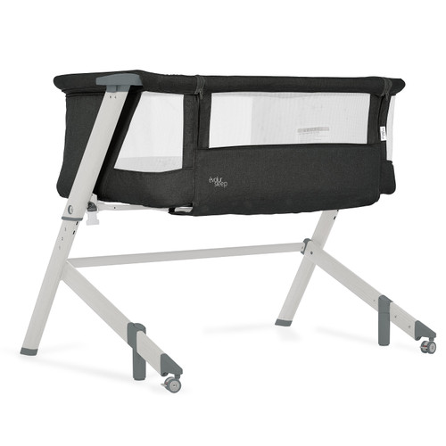 Evolur Stellar Bassinet And Bedside Sleeper In Black