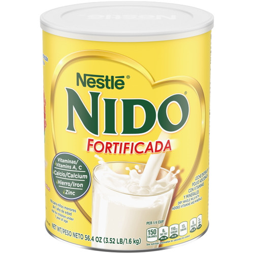 Nido Fortificada Dry Whole Milk Powdered Drink Mix 3.52 Lb.