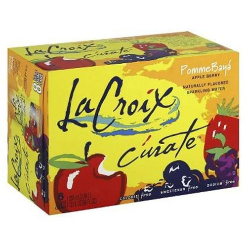 Lacroix  Curate, Apple Berry, 3 X 8 X 12 Oz.