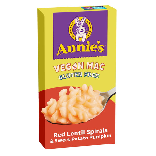 Annie’s Spirals Sweet Potato Pumpkin Vegan Mac Dinner With Red Lentil Pasta, 5.5 Oz