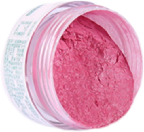 Stapiowal 1 Bottle Baking Powder Glittering Decorative Multi-color Fondant Cake Powder For Cooking And Baked Goods, Desserts, Breads, & Cak Pink