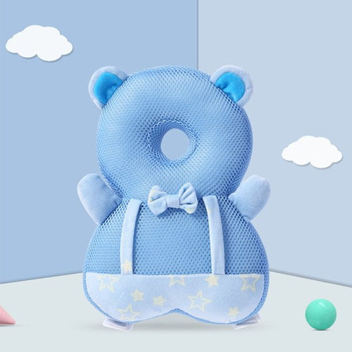 Toddler Baby Head Safety Protector Pads,mesh Head Adjuastable Cushion Pillow,bear