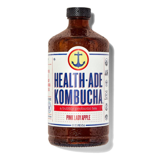 Health-ade Kombucha, Pink Lady Apple, 12 Pack