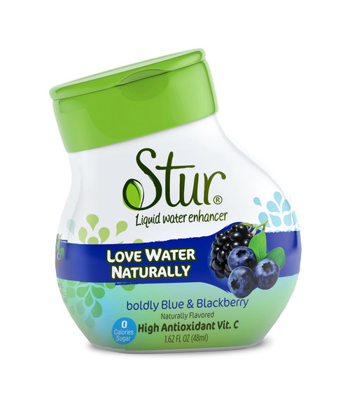 Stur Liquid Water Enhancer, Blue And Blackberry, 5 Pack
