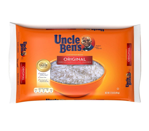 Product Of Uncle Ben's Original Long Grain Rice 12 Lbs.