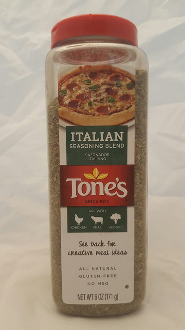 Tones Italian Seasoning - Classic Blend Of Herbs (6 Oz)