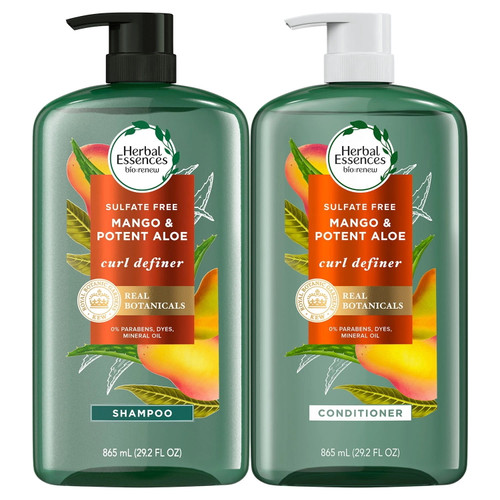 Herbal Essences Mango & Potent Aloe Shampoo And Conditioner, 29.2 Fl Oz (2 Pack)