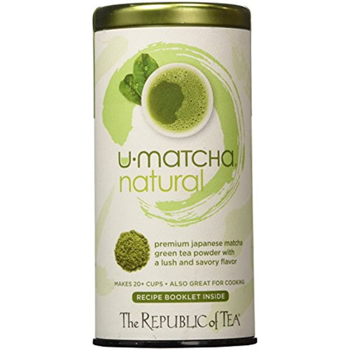 The Republic Of Tea U-matcha Natural Tea, 1.5 Ounces / 20+ Cups, Matcha Tea Powder