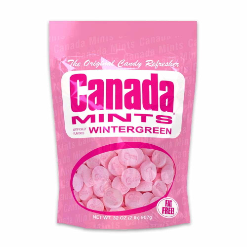 Canada Mints 2 Lb Bag Wintergreen Flavor