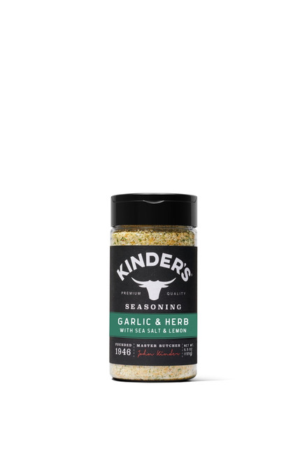Kinder's Garlic & Herb With Sea Salt & Lemon Premium Quality Seasoning 5.5oz