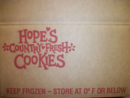 Hopes Cookies Homestyle Chocolate Chip Cookie Dough, 2.5 Ounce - 128 Per Case.