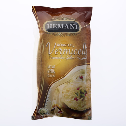 Hemani Roasted Vermicelli Rice Noodle 5.3 Oz (150g) - Perfect For Cooking & Baking