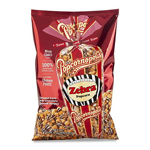 Popcorn, Zebra, 24 Ounce