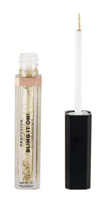 Profusion Cosmetics Bling It On Liquid Glitter Eyeliner Gold Rush