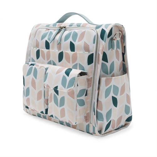 Modrn Nylon Convertible Diaper Bag Backpack, Floral