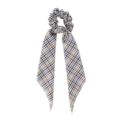 Hairitage Scarf Scrunchie Plaid, 1pc