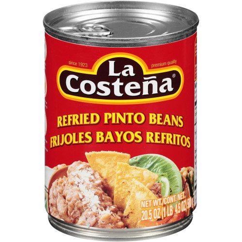 La Costena Refried Pinto Beans, 20.5 Oz