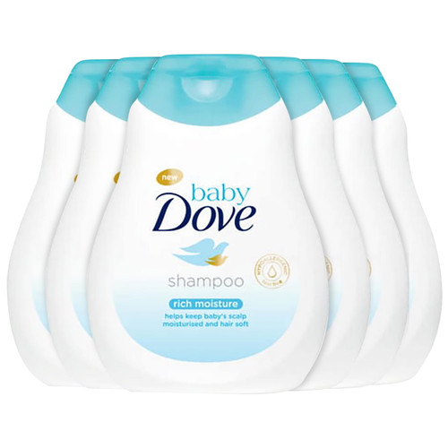 New 375926  Dove Baby Shampoo 200 Ml Rich Moisture (6-pack) Baby Items Cheap Wholesale Discount Bulk Baby Baby Items
