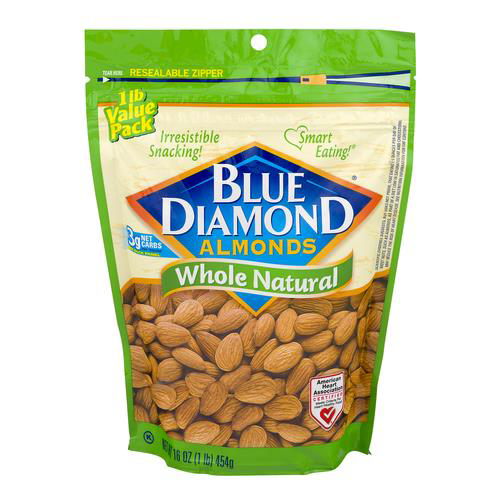 Blue Diamond Whole Natural Almonds