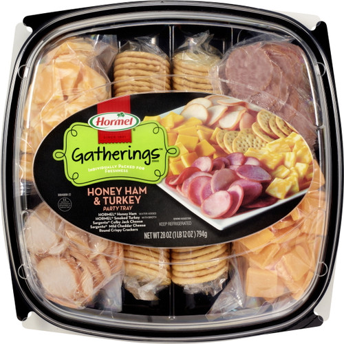 Hormel Gatherings Honey Ham & Turkey Party Tray 1.75