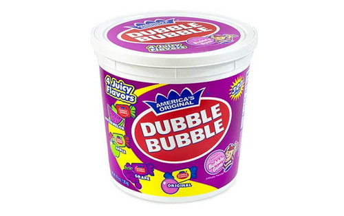 Dubble Bubble 300 Count Assorted Twist Tub