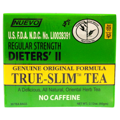 Zillyon Bamboo Leaf True Slim Tea, 30 Ea