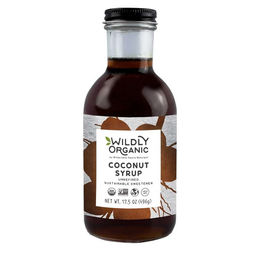 Wildly Organic Coconut Syrup -- 17.5 Oz Pack Of 3