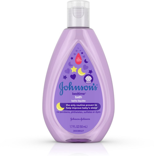 Johnson's Tear-free Bedtime Baby Bath With Soothing Naturalcalm Aromas, 1.70 Oz