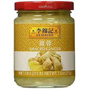 Ninechef Bundle - Lee Kum Kee Ginger Minced 7.5 Oz (four Bottle) + 1 Ninechef Brand Chopstick
