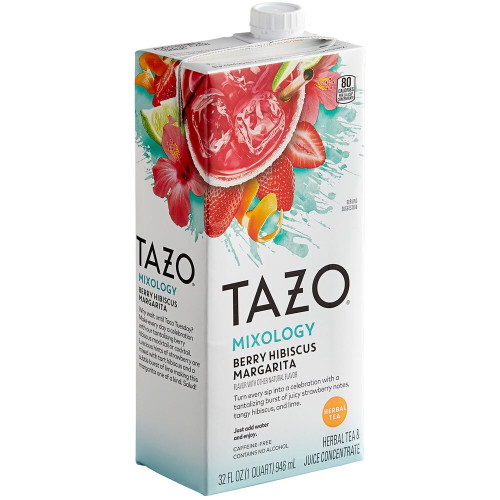 Tazo 32 Fl. Oz. Berry Hibiscus Margarita 1:1 Concentrate