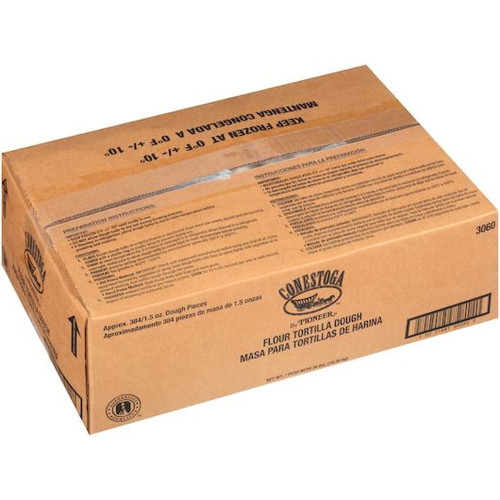 Conestoga Flour Tortilla Dough, 1.5 Ounce -- 384 Per Case.