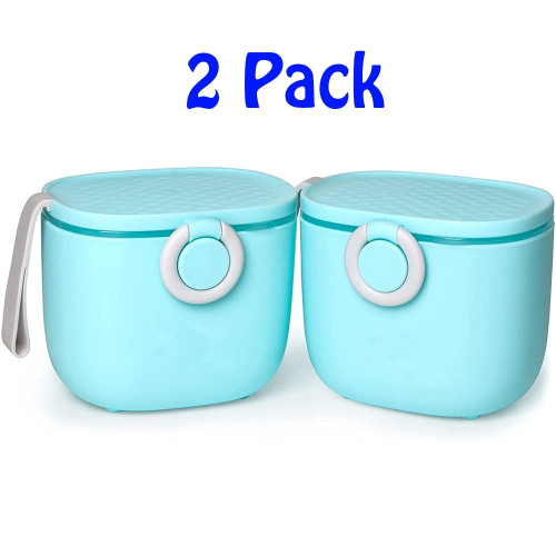 Lollanda Baby Formula Mixer Portable Milk Powder Dispenser Container Portable Storage With Carry Handle And Scoop Travel Outdoor Activities For Infant Toddler Children Travel