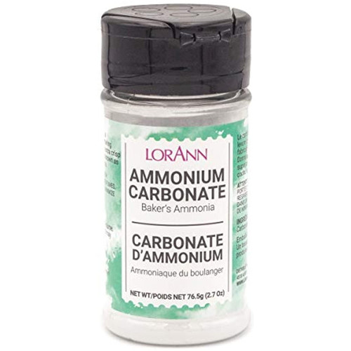 Lorann Bakers Ammonia ( Ammonium Carbonate) 2.7 Ounce Shaker Jar
