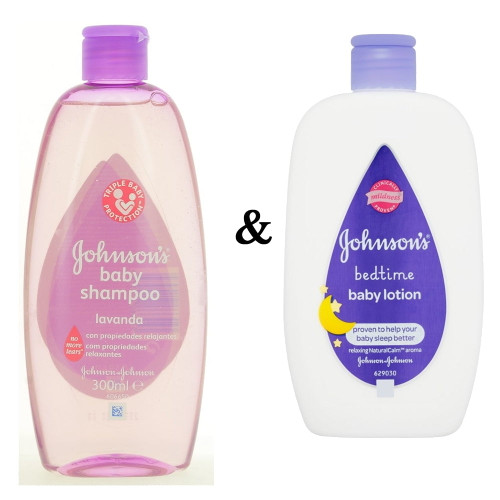 Johnsons Shampoo 300ml Relax & Johnsons Baby Bedtime Lotion 300 Ml By Johnson & Johnson
