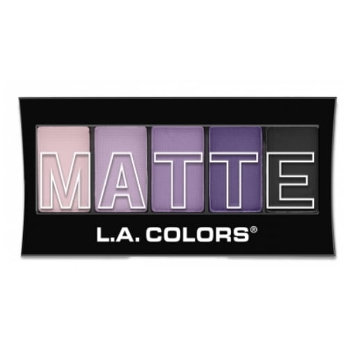 (6 Pack) L.a. Colors Matte Eyeshadow - Purple Cashmere