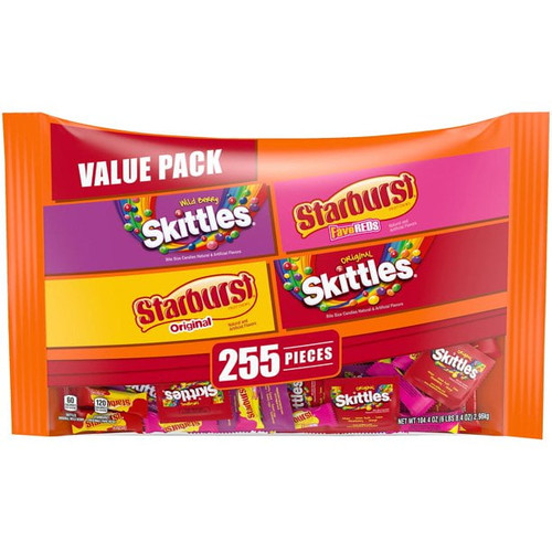 Starburst And Skittles Fruity Candy Variety Mix (104.4 Oz., 255 Ct.)