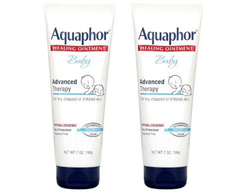 Aquaphor Healing Ointment Advanced Therapy, Skin Protectant For Baby, 7 Oz, 2 Pack