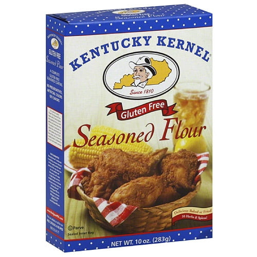 Kentucky Kernel Gluten Free Seasoned Flour, 10 Oz, (pack Of 6)