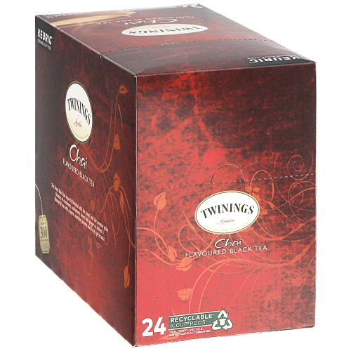 Twinings Chai Tea Single Serve K-cup Pods - 24/box