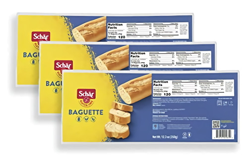 Schar Dr Baguettes (baquettes) Gluten Free, 12.3oz, Pack Of 3, 12.3 Ounce