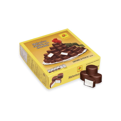 De La Rosa 100% Milk Chocolate Covered Marshmallow 50 Ct (buy 2 Get 1 Free)