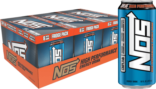 Nos High Performance Energy Drink, 16 Fl Oz (24 Cans)
