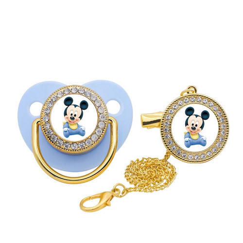 Mickey Baby Pacifiers Beautiful Soft Silicone Durable Assorted Colors Collection Pacifiers For Kids Newborn New Fashion