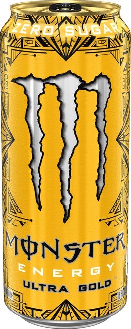 Monster Ultra Gold, Sugar Free Energy Drink, 16 Fl Oz
