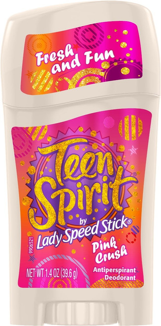 Teen Spirit Anti-perspirant Deodorant Stick, Pink Crush 1.40 Oz