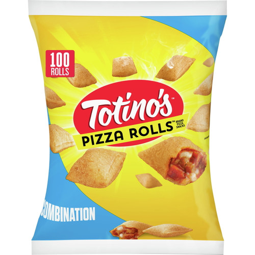 Totino's Pizza Rolls, Combination, Frozen Snacks, 48.85 Oz, 100 Ct