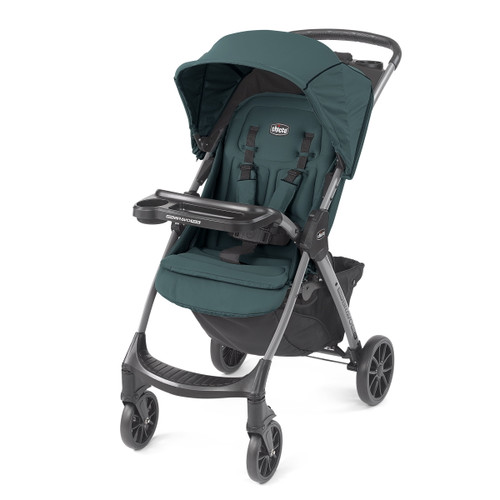 Chicco Mini Bravo Plus Lightweight Stroller - Eucalyptus (green)