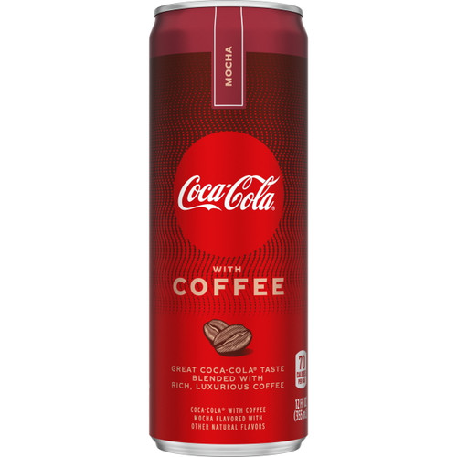 Coca-cola With Coffee Mocha Can, 12 Fl Oz