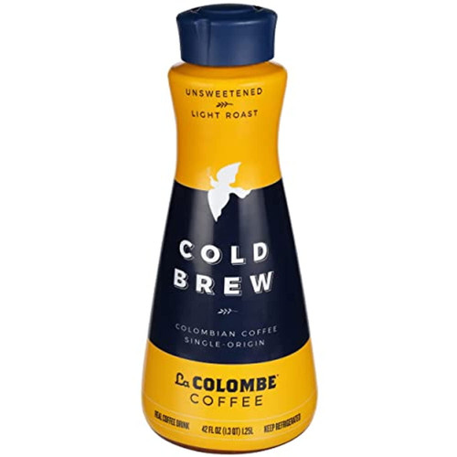La Colombe, Coffee Cold Brew Colombian Unsweetened Light Roast, 42 Fl Oz