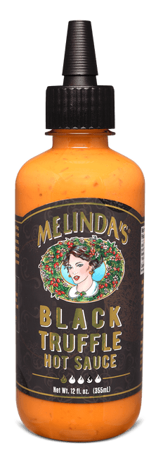 Melinda's Black Truffle Hot Sauce, Condiment And Sauce, 12 Oz